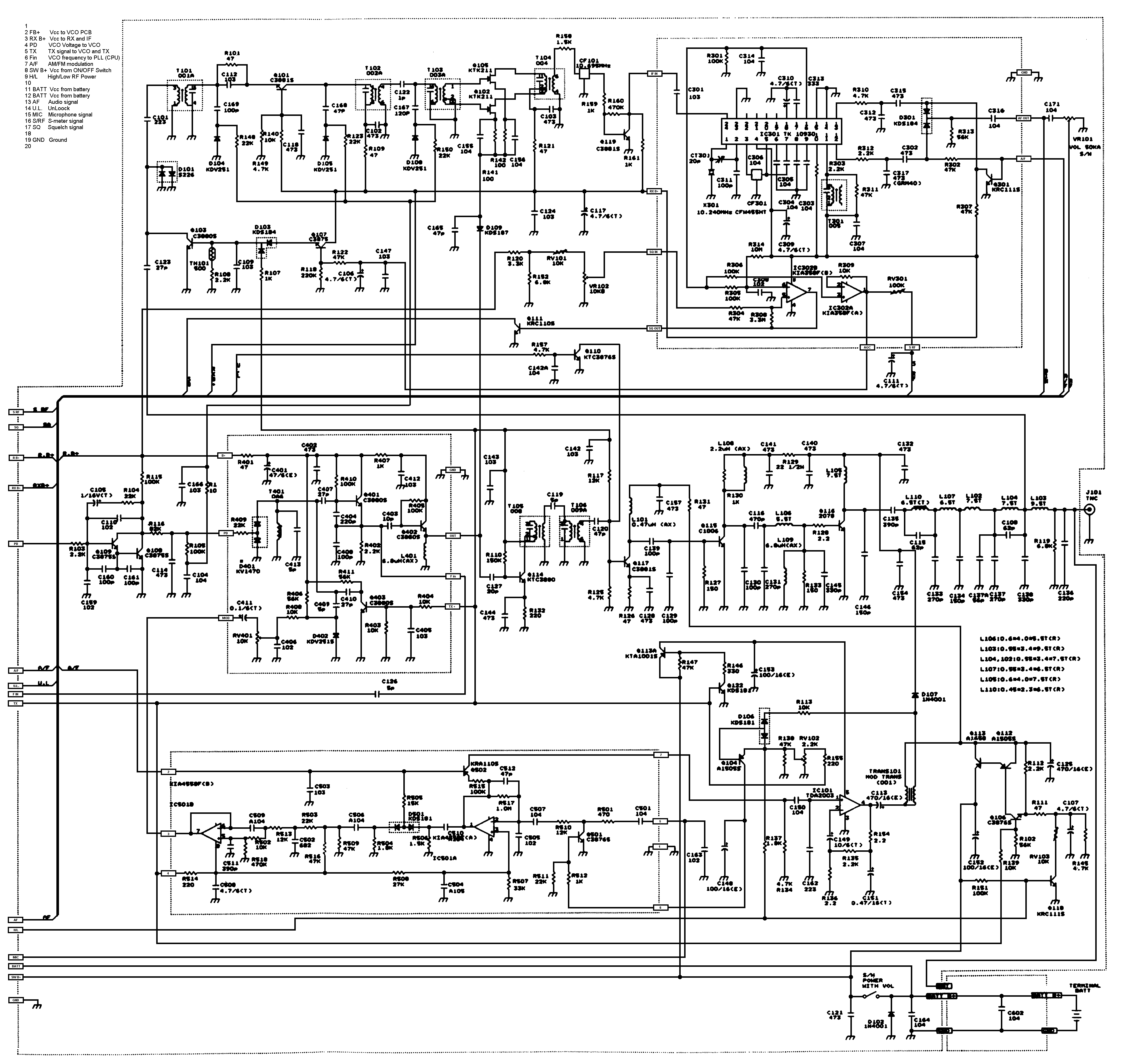 Voxtel mr250 схема