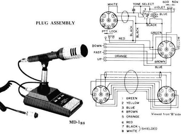 Yaesu md 100 схема